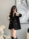 Long-Sleeved Korean Style Goddess-Style Loose-Fitting Casual Versatile Blazer for Women, Autumn and Winter High-End Street Style Small Suit