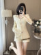 Autumn Fashion Mature Style Elegant Shorts Two-Piece Set with a Sense of Design, Light Luxury Chanel-Style Suit for Women with a High-End Feel