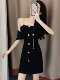 Elegant and Sophisticated Hot Girl Style Suit Set for Women, Autumn and Winter Niche Fashion, Chic Suspender Cardigan Two-Piece Set