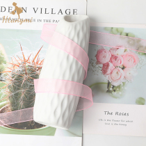 Flowers snow yarn ribbon flower shop tie bouquet ribbon cake gift box gift gift gift flower packaging ribbon bow