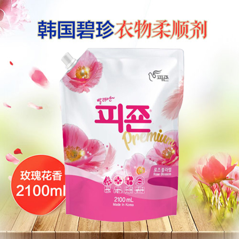 Korea imported soft agent rose fragrance anti-static clothing care liquid for durable smell