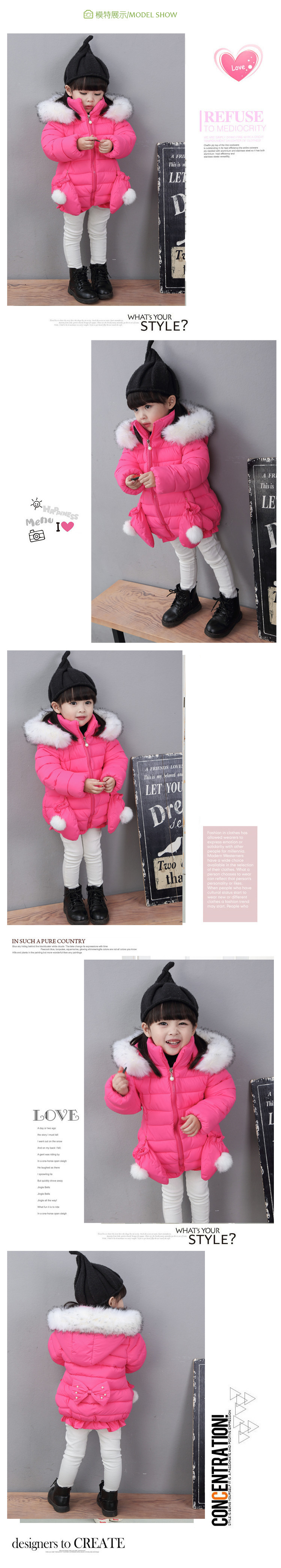 Manteau pour fille - Ref 2164353 Image 15