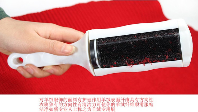 Cây lăn bụi quần áo bẩn ở đầu Quần áo bụi bàn chải dính bàn chải quần áo bàn chải hút khô lau bàn chải dính con lăn lông dính bàn chải tẩy lông - Hệ thống giá giặt cay lan bui