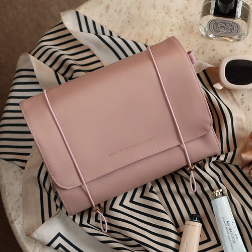 Косметичка, портативная вместительная и большая сумка через плечо, складная сумка для хранения для путешествий, изысканный стиль, коллекция 2021