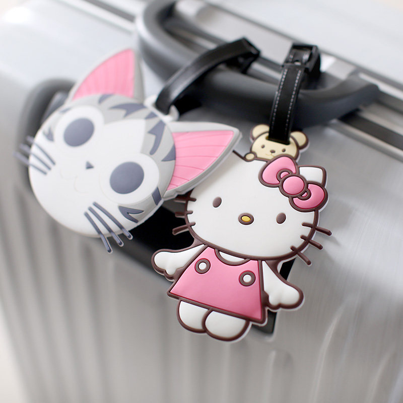 Cartoon Silicone Sleeve Pure New Material Suitcase Luggage luggage Suitcase Suitcases to go abroad