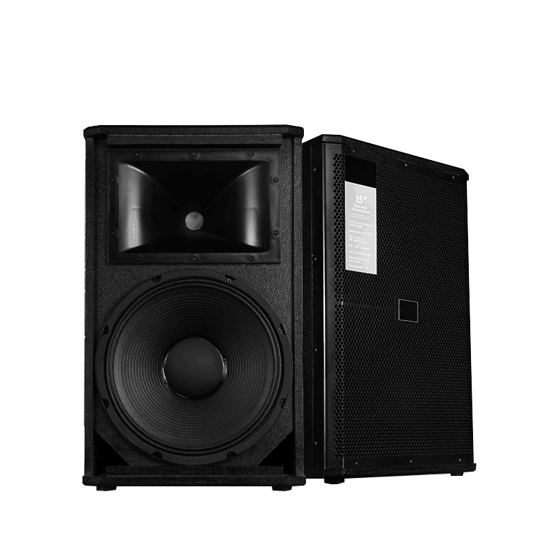 Single and double 15-inch professional full-frequency HIFI speaker stage performance KTV bar HIFI bass sound