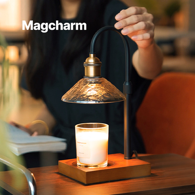 Nok Magcharm, летняя ароматная настольная лампа, лампа для ароматерапии, лампа из расплавленного воска, ретро-Ароматная лампа без огня, плавящаяся свеча, лампа в подарок