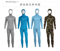 Diving bestdive blue hole super elastic solid color series split mens and womens diving suits free diving suits wet suits