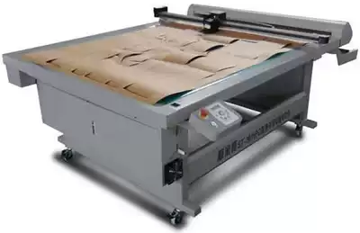 Smite high-speed flatbed inkjet cutting machine ST-1215PQ Clothing master CAD flatbed cutting machine