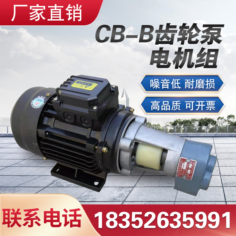 CB-B6 B10 B4 B2 5JZ gear pump hydraulic pump motor set of cycle pump assembly pump pump