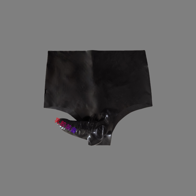 Latex Underwear Jj Set, One-Piece Molded Latex Underwear, Non-Spliced