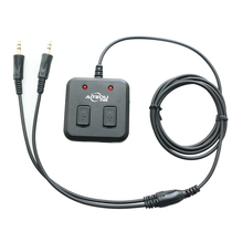Ateo A19 call center telephone headset training box telephone adapter box A19-PC 3 5 Dual plugs