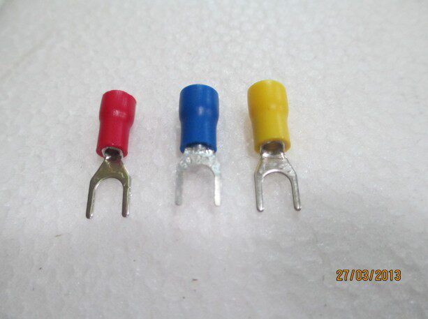 SV1 25-4S pre-insulated fork terminal block UT terminal block cold-pressed terminal block(1000pcs)