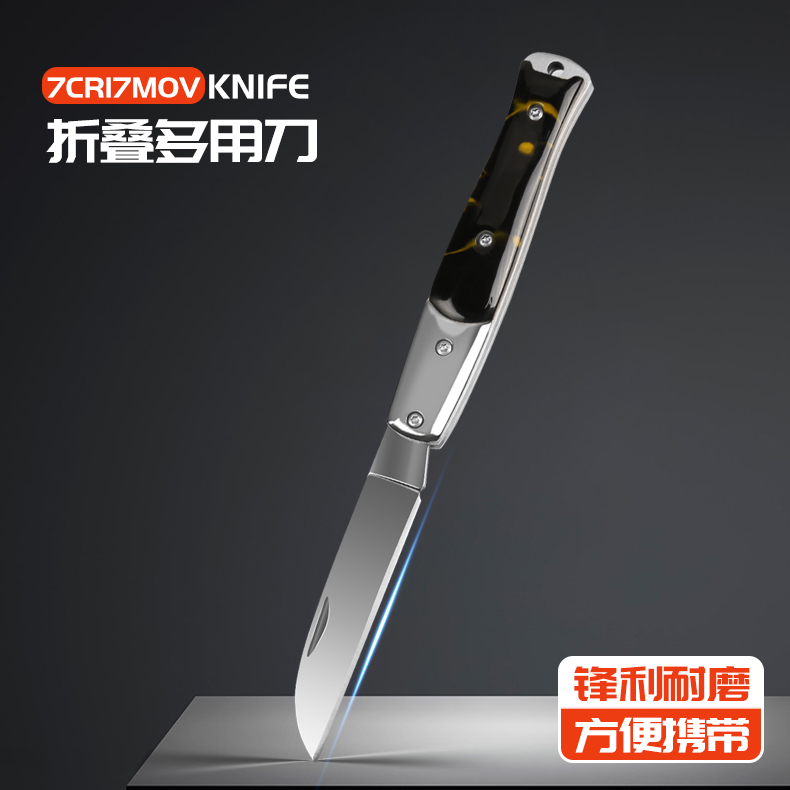 German process stainless steel portable knife folding fruit knife with knife for knife and knife