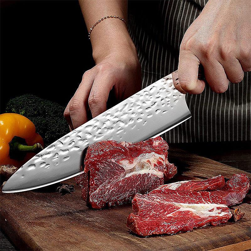 Импорт Западный нож японский домой шеф-повар Кухонный нож для приготовления ножа бизнес резать говядина нож суши уколоть малый корпус кухонные ножи