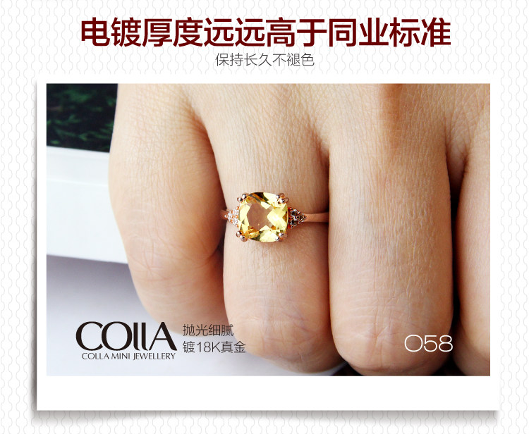 Bague Femme OTHER   en Cristal naturel pierre semi-precieuse - Ref 3086818 Image 16