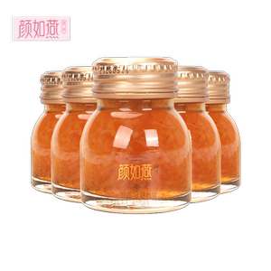 颜如燕即食正品冰糖燕窝饮品营养大众代餐食品红枣口味盒75g1瓶装
