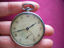 Former Soviet Union Ultra-Thin Movement Antique Pocket Watch No. 4