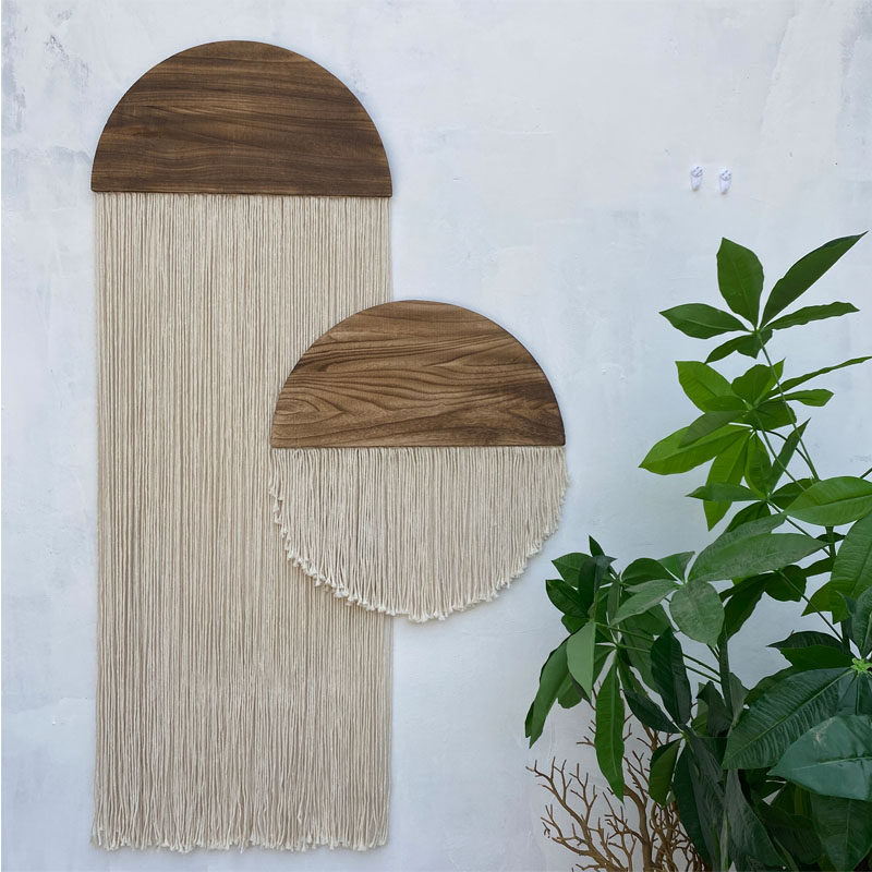 Brief Modern Creative Living Room Genguan Sofa Background Wall Tapestry Folk-like board room decoration hanging decorated electric meter shelter