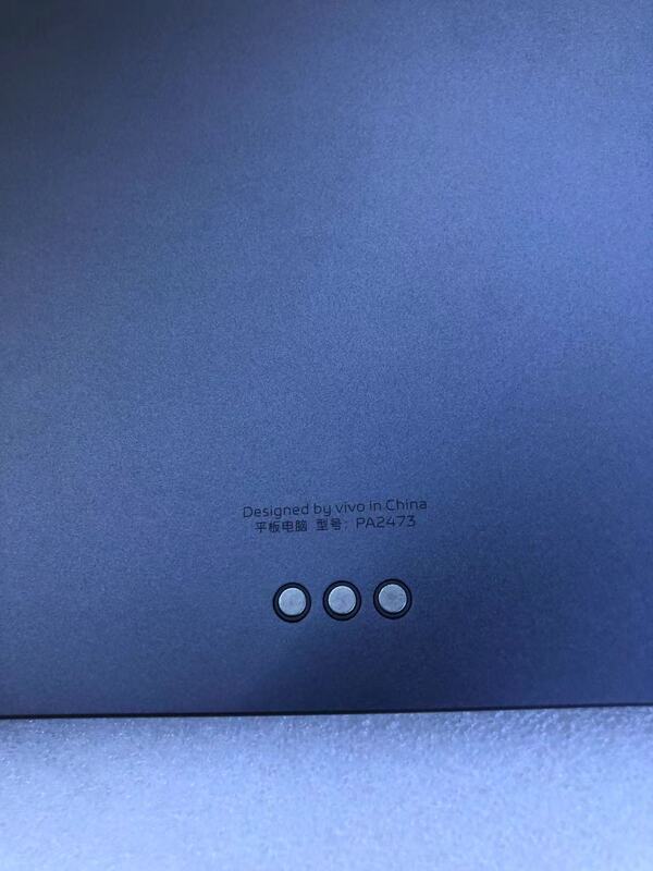 Original Back Cover for Tablet Vivopadpad3 Pro, Model Pa2473, Disassembled Original Back Cover with Electric Pen Original Back Cover for Tablet Vivopadpad3 Pro, Model Pa2473, Disassembled Original Back Cover with Electric Pen
