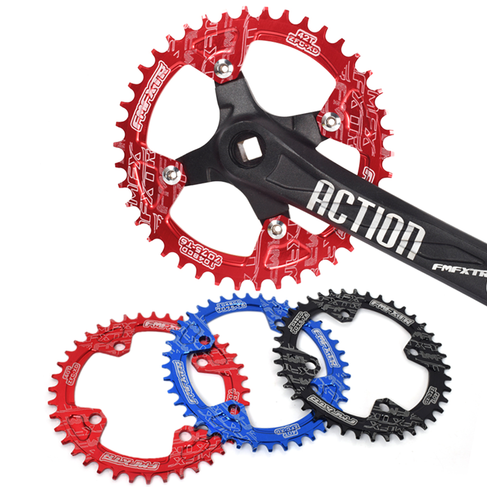 104bcd disc mountain bike modified positive and negative teeth single-tooth disc 32 34 36 38T tooth disc single-speed disc