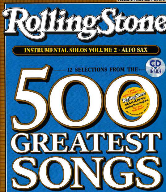107 - (saxophone accompaniment) Rolling Stone pop Alfred -Rolling Ston (Eb) 12 first