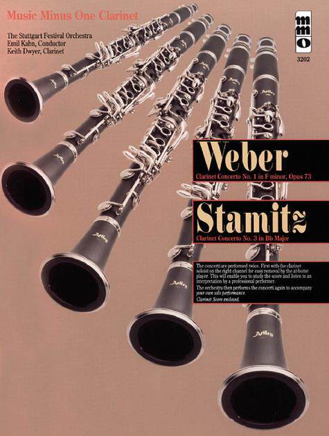 Clarinet 09 Spectral Accompaniment Classical Advanced Weber First Concerto Stamitz Third Concerto
