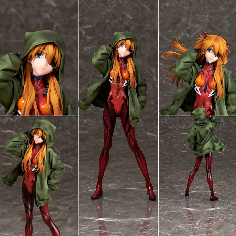 Alter Eva Neon Genesis Evangelion Asuka Hooded Jacket 1/7 Brand New Japanese Version Figure in Stock