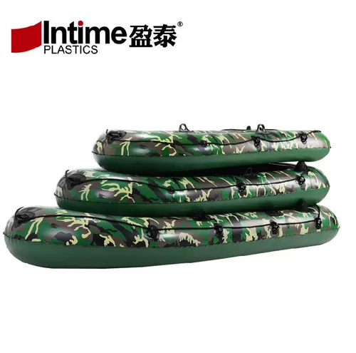 Прямые продажи с фабрики, камуфляжная надувная покраска кожи на 4 человека, покраска утолщенной резиновой лодки на гребной лодке, рыбацкая лодка на 2 человека на 3 человека