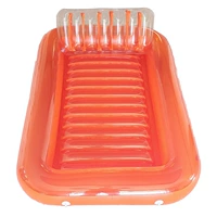 Красный, 175×105×25см