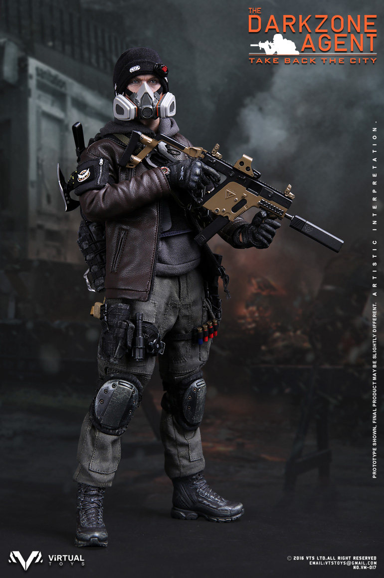 VTS Toys 1/6 VM-017 THE DARKZONE AGENT Tom Clancy's The Division