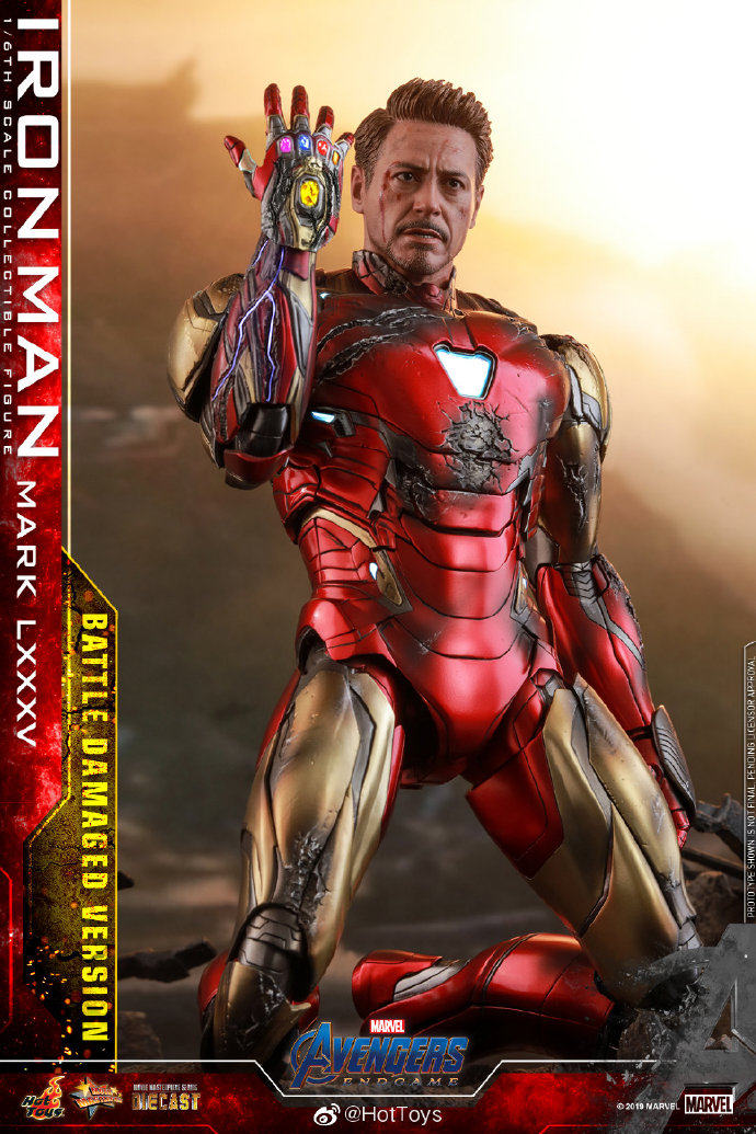 Hot Toys MMS543 1/6 Avengers 4: Final Battle Marvel Universe Iron