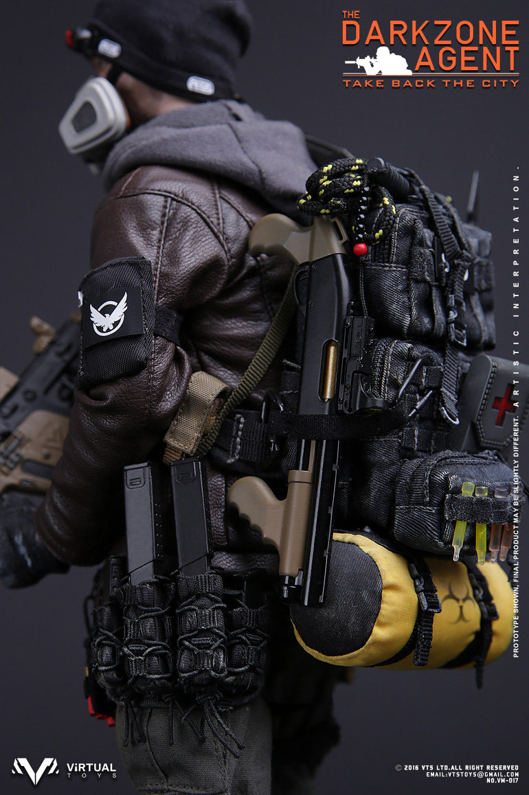 VTS Toys 1/6 VM-017 THE DARKZONE AGENT Tom Clancy's The Division