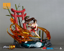 (Physical spot)Play TUO GANTAKU KOF series King of Fighters 14 1 6 Do not know the fire dance scene statue