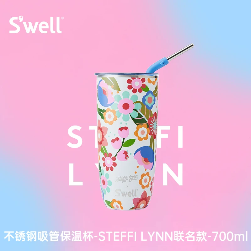 Изделие SWELL с парой брэндированной нержавеющей стали термос-кубок, модный новый термостакан, с салатной чашей для снижения веса и термозащитной ланч-бокс