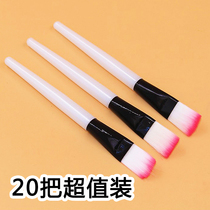 Large mask foundation brush ultra-fine soft hair DIY beauty cleaning tool animal hair BB cream repair makeup brush
