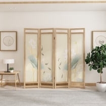 New Chinese screen entrance to the entrance to the House to block the living room partition bedroom to block the office home Chinese folding movement