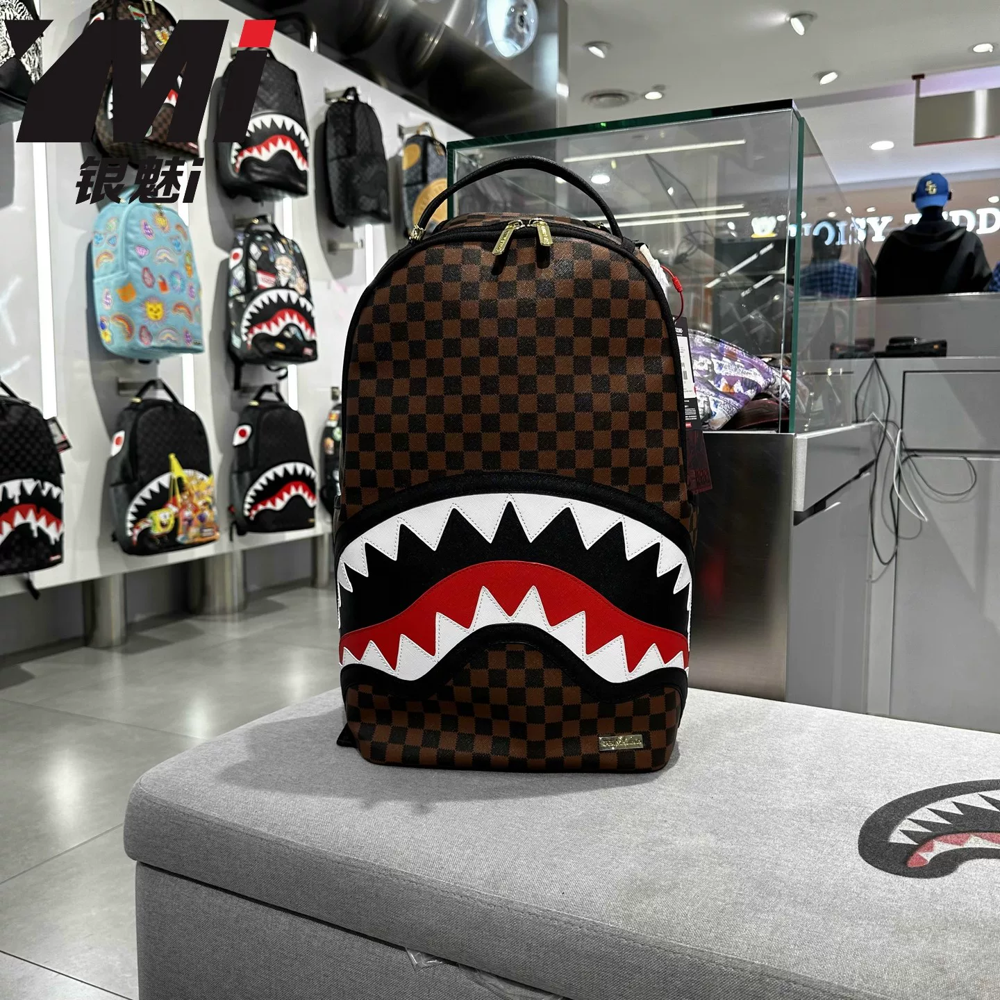 Рюкзак-лето SprayGround Shark, стильный летний рюкзак для мужчин и женщин