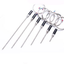 WRN-187 Probe type K-type thermocouple PT100 thermal resistance E-type temperature sensing line thermocouple temperature sensor