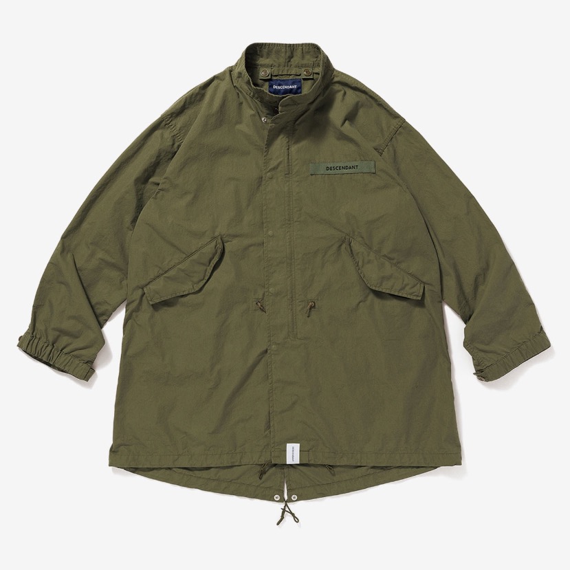 ジャケット・アウター DESCENDANT descendant D-51M NYCO JACKET DESCENDANT/D-51M NYCO JACKET (OLIVE DRAB)