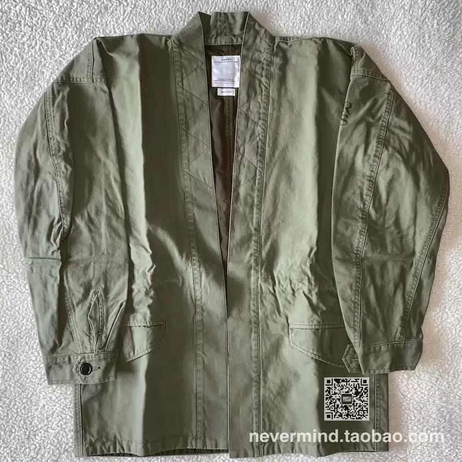 特價現貨VISVIM SANJURO BENNY JKT道袍夾克19AW