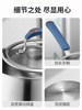 Aistar 304 Stainless Steel Milk Pot, Enlarged and Deepened, Uncoated, Baby Food Pot, Small Milk Pot, Thickened