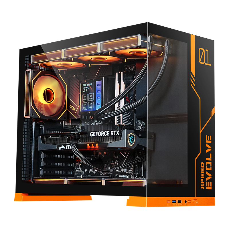 [Ten Billion Plus Subsidies + National Subsidies] Jingtian Huasheng Amd R7 9800X3D Rtx5070 5070Ti 5080 16g Thousand-Frame Gaming X3D Delta Complete Desktop Gaming Pc Kit