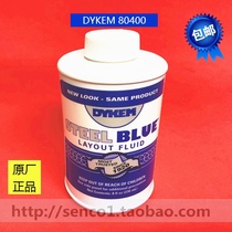 American DYKEM STEEL BLUE BLUE water 80400 marking paint logo liquid 8oz BLUE ink