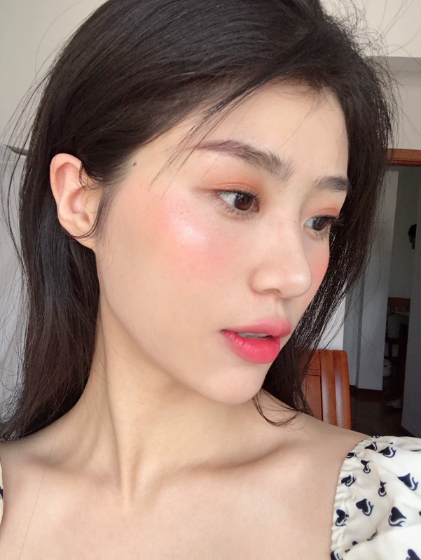 Miễn phí vận chuyển! LEEMEMBER 萌 kem đỏ má kem môi và má đôi mục đích 02 03 - Blush / Cochineal