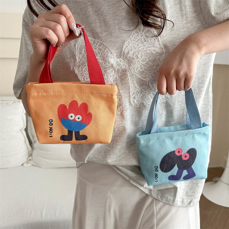 Walking Bag, Mini Small Cloth Bag, Handheld Tote Bag, Canvas Handbag, Women's Bag, Small Mother Bag, Mother and Baby Outing