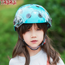 tao rui kids helmet men child safety car battery electric vehicle Four Seasons Summer semi-ash bao bao mao