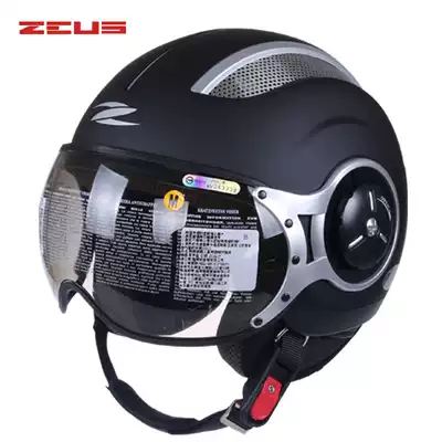 Ruishi helmet electric car men and women semi-covered retro helmet Prince helmet flying helmet helmet Helmet helmet semi-helmet