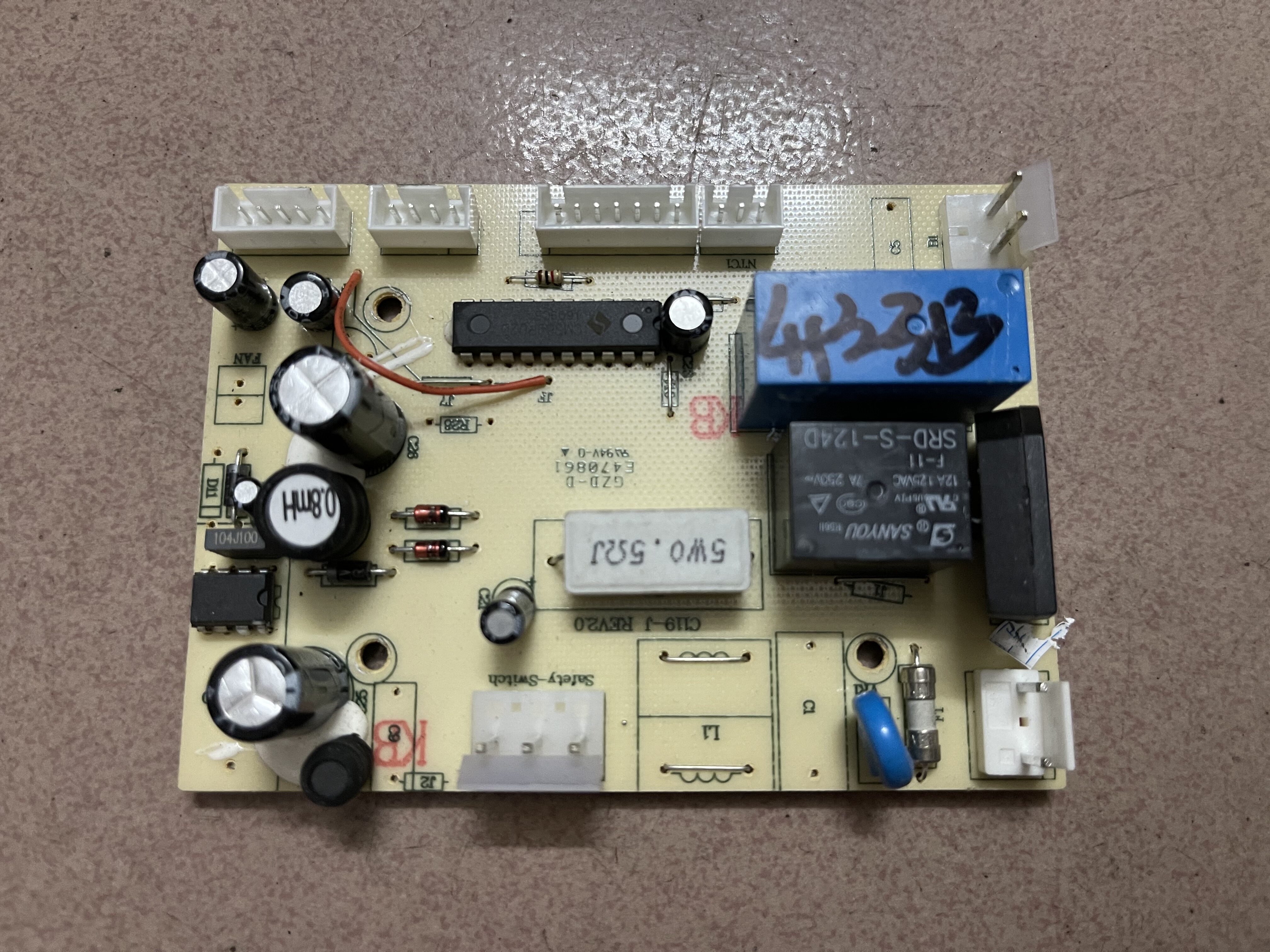 Bonsai Shredder 4P23B Motherboard Power Board