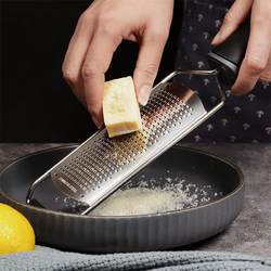 Multifunctional Stainless Steel 304 Cheese Grater, Lemon Zest Grater, Cheese and Chocolate Grater, Soap Grater